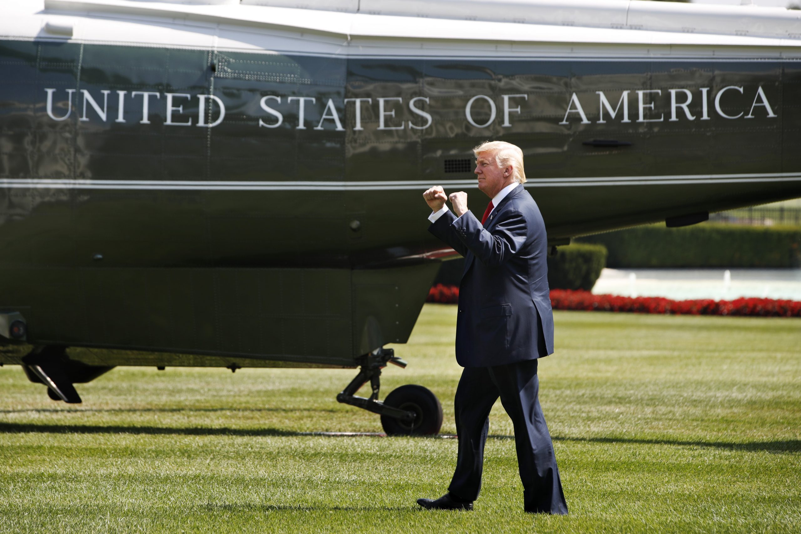 Trump Report Card: Still a mess of the president’s own making