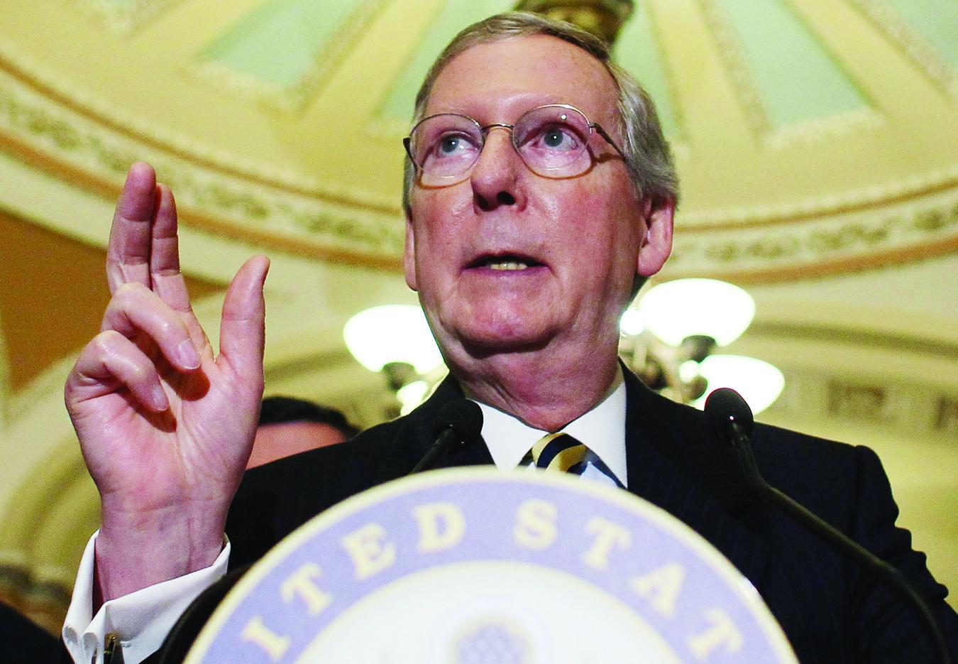 Mitch McConnell, always in ‘sales mode’