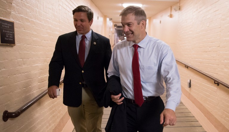 Some of the Republicans who appear frequently on television, like Jim Jordan and Ron DeSantis, have reacted strongly to the memo's contents. (AP Photo/J. Scott Applewhite)