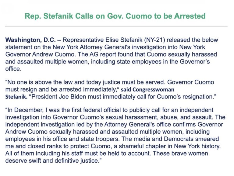 Andrew Cuomo sexually harassed 11 women, created hostile work environment, New York attorney general finds