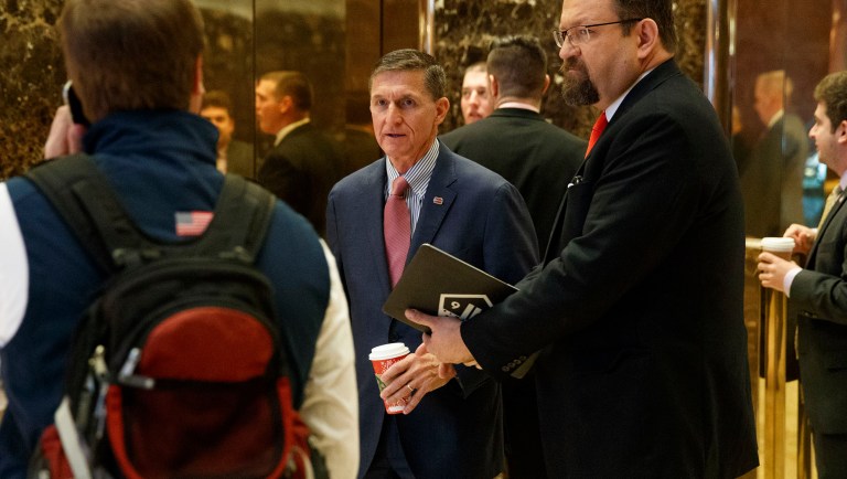 The original report, published in the morning Friday, cited a source saying President Trump requested that Flynn make contact with the Russians while he was a candidate in the 2016 presidential election. ABC later issued a 