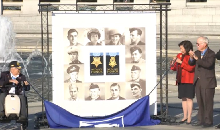 VIDEO: WWII Medal of Honor recipients honored on Veteran’s Day