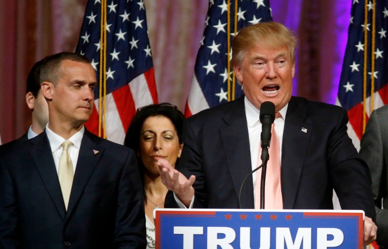Corey Lewandowski, who was a green-energy-subsidy-lobbyist before he became Trump's chief of staff, has set up a 