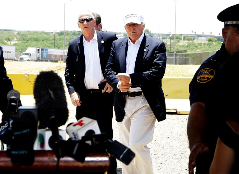 The vast majority of Republican candidates are not like Donald Trump, as Hillary Clinton and the Democrats irresponsibly like to generalize.Â (AP Photo/LM Otero)