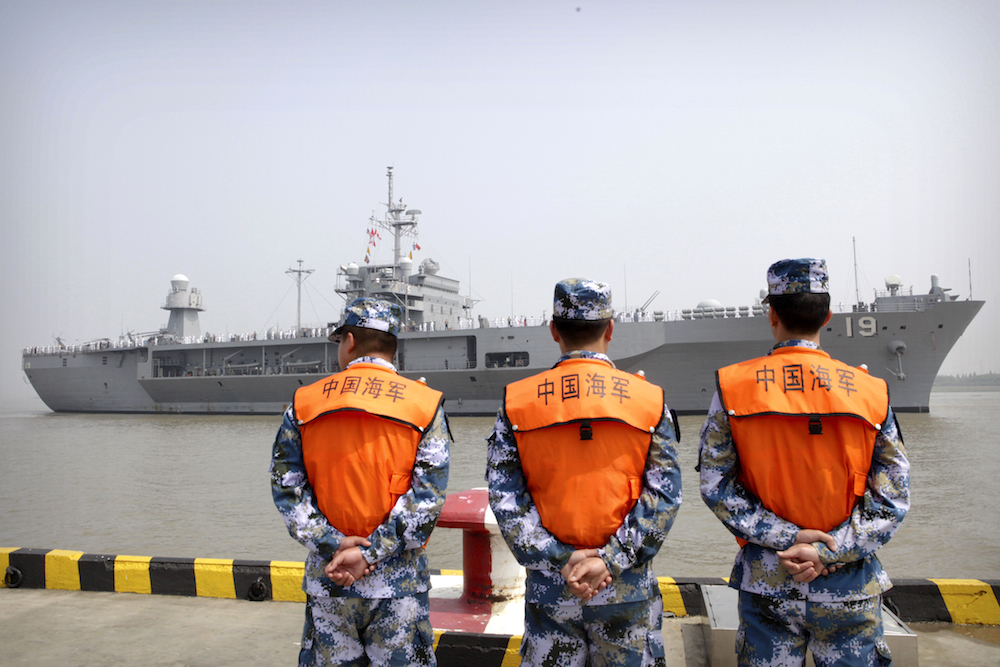 China building deep ocean station in disputed South China Sea