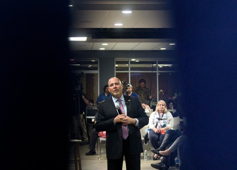 MacArthur's resignation happened at their Tuesday meeting, sparking talks about what's next for the group and how they should operate now that at least one major battle on healthcare is behind them. (Joe Lamberti/Camden Courier-Post via AP, FILE)