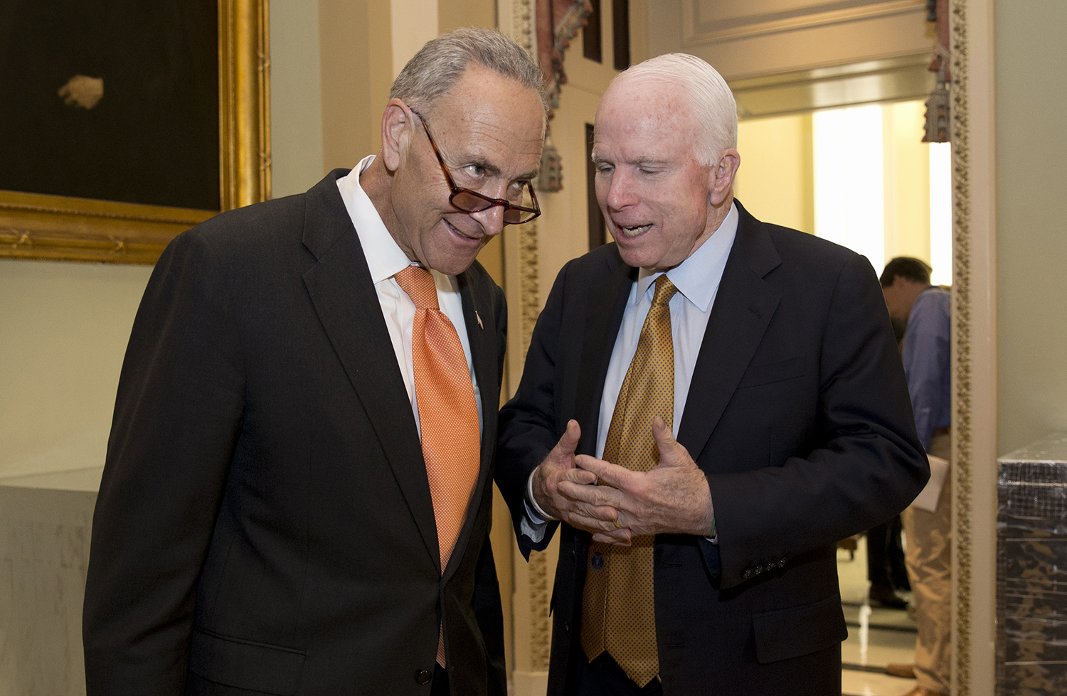 McCain, Schumer put pressure on Russia