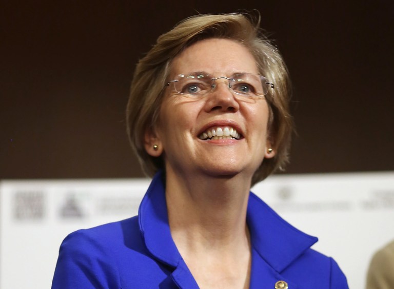 Elizabeth Warren, who has been Massachusetts' senator since 2012, has repeatedly shot down ideas of running for the Democratic presidential ticket in 2016. (Photo by Chip Somodevilla/Getty images)
