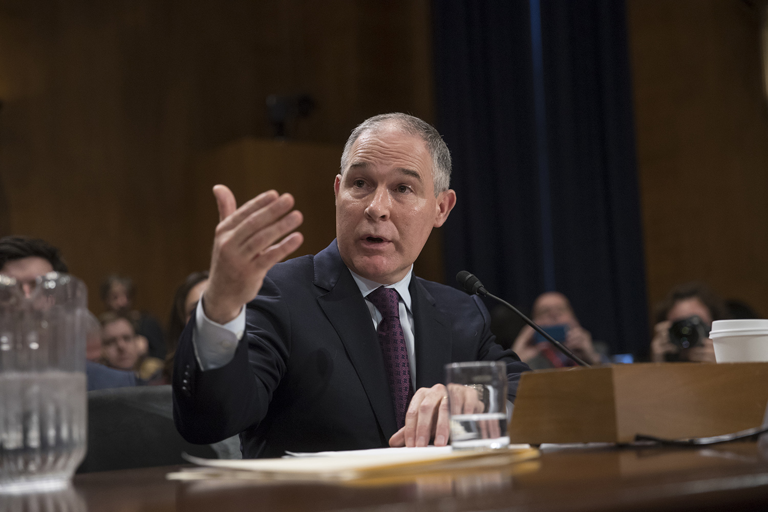 Democrats boycott EPA nominee Pruitt