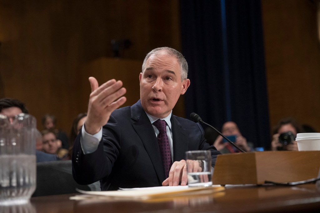 Democrats boycott EPA nominee Pruitt