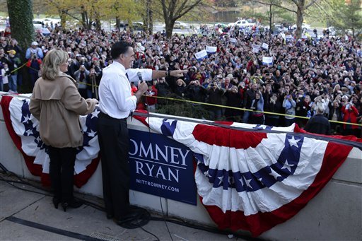 In Virginia, a transformed Romney enjoys himself, thrives on supporters’ energy