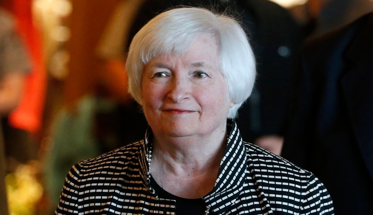 Janet Yellen issued a defense of the post-crisis banking rules on Friday, and dismissed the idea put forward by the Trump administration that those regulations are slowing growth. (AP Photo/Brennan Linsley, File)