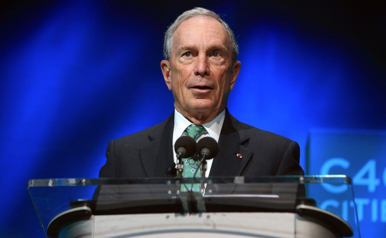 The Republican presidential candidate panned New York City's former mayor as 