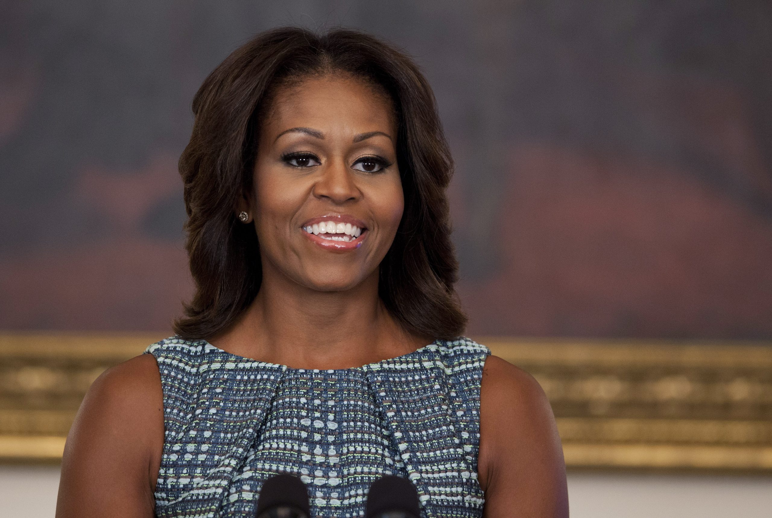 First lady urges marketing of healthy food to kids