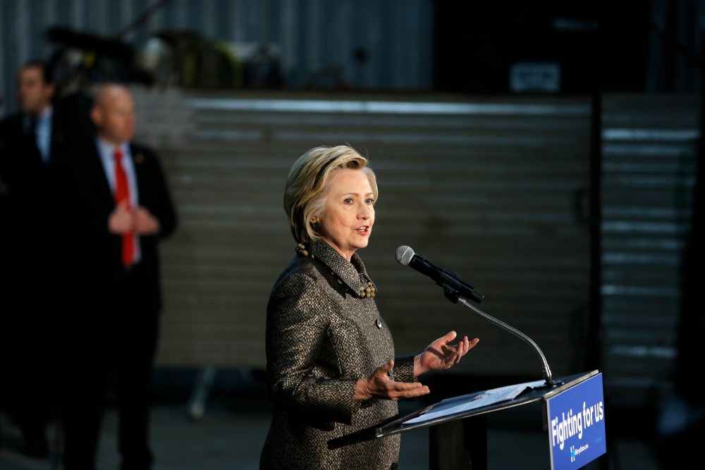 Clinton: Justice system destroying women, families