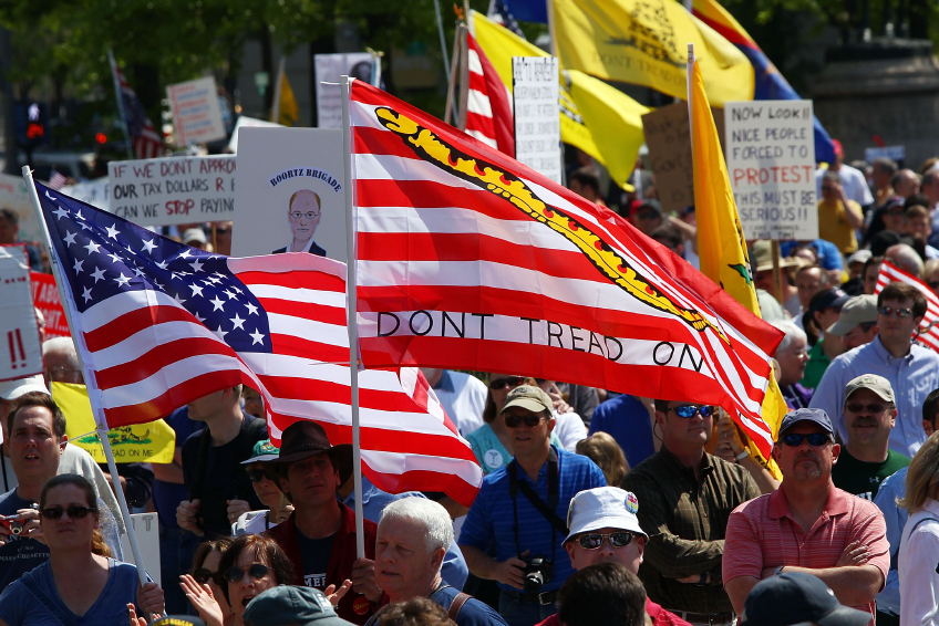Tea Party support drops to new low