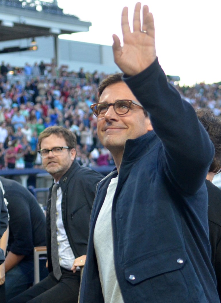 Steve Carell makes a surprise appearance at 