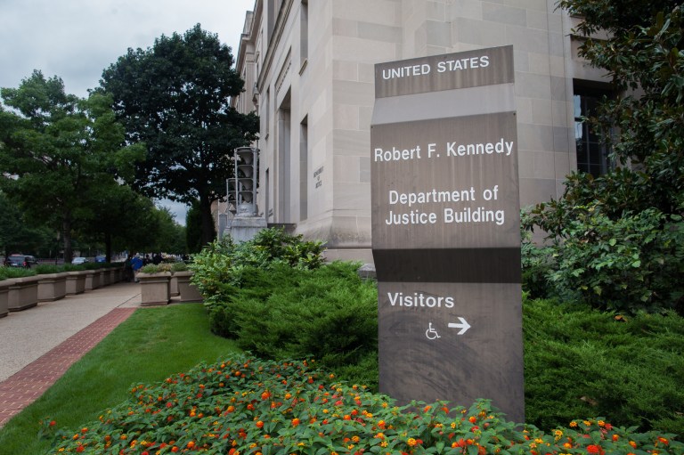 A government ethics and accountability group wants to know what the Department of Justice is hiding. (Graeme Jennings/Washington Examiner)