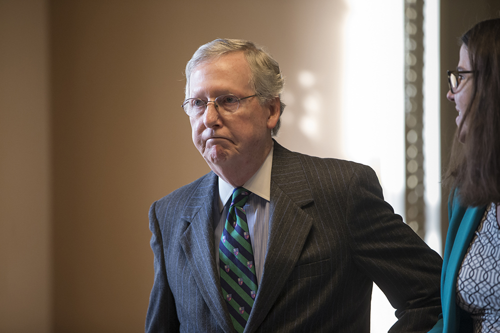 McConnell uses Supreme Court fight to shore up right flank