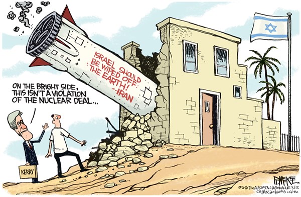 Editorial cartoon: On the bright side…