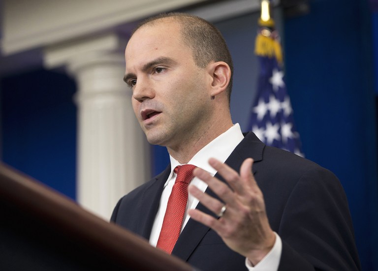 The article named Rozen and Goldberg specifically as two supposed lackeys Ben Rhodes. (AP Photo/Pablo Martinez Monsivais, File)