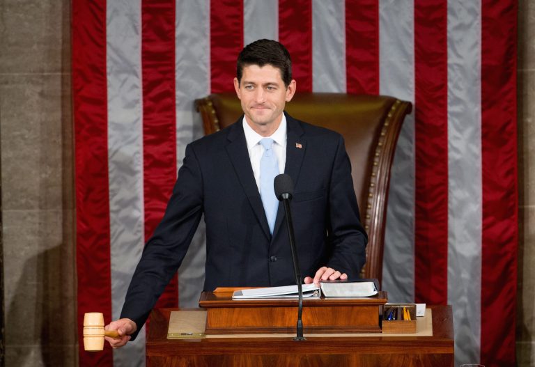 House Speaker Paul Ryan told reporters Friday that President Obama is untrustworthy on the issue of immigration.Â (AP Photo/Andrew Harnik)
