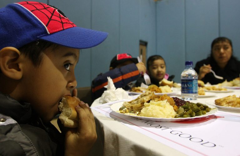 Government can only afford to focus on helping the one-sixth or one-fifth of families that are not self-sustaining at any given moment because it doesn't have to worry about the vast majority. (AP)