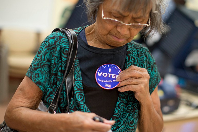 The Census labels as black, Hispanic or Asian people who are of only partial black, Hispanic and Asian descent, and analysts have used these figures to forecast that the nation's population in a generation or so will be majority non-white. (AP photo/Julie Jacobson)