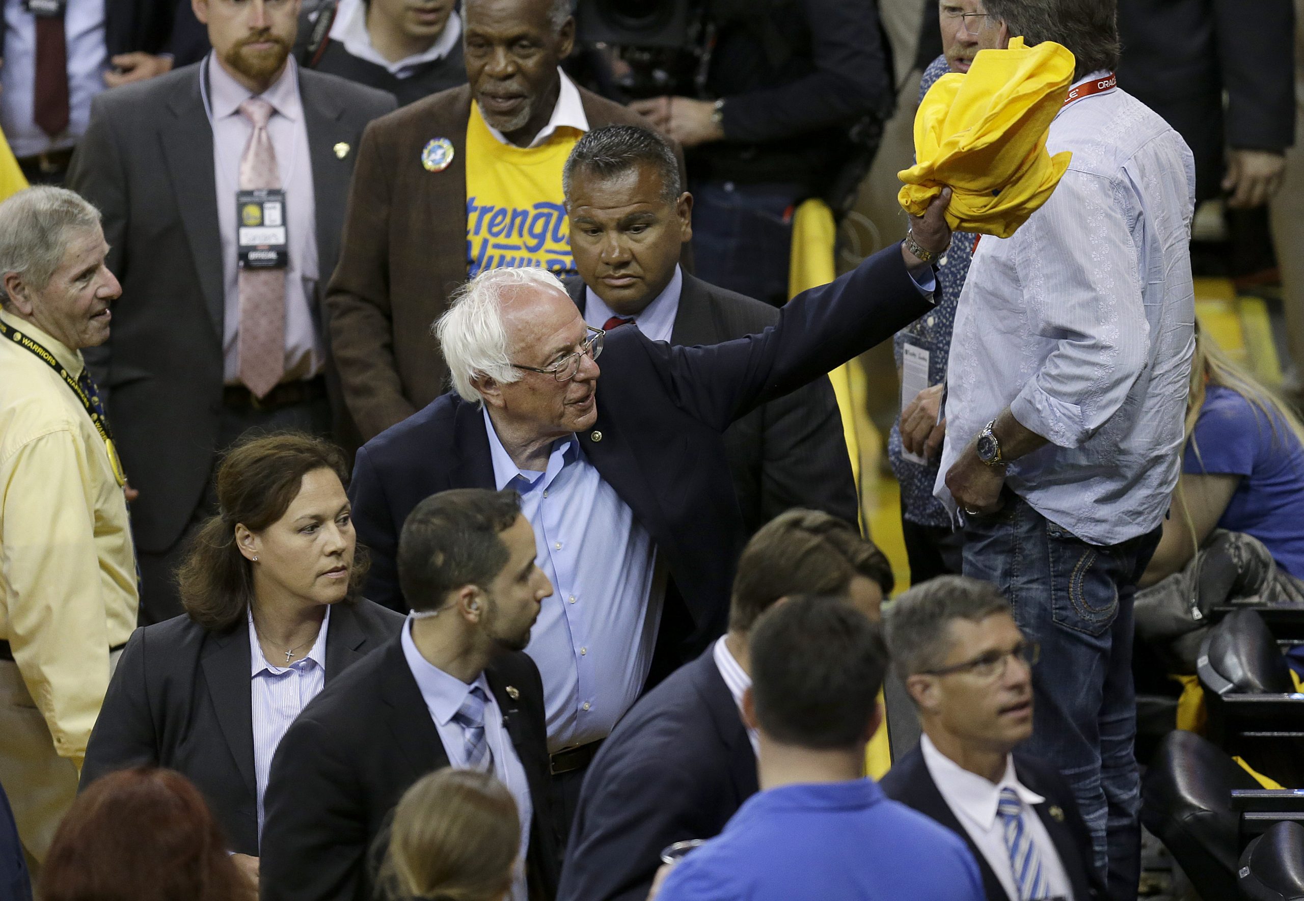 Report: Sanders to lay off half his campaign staff Wednesday