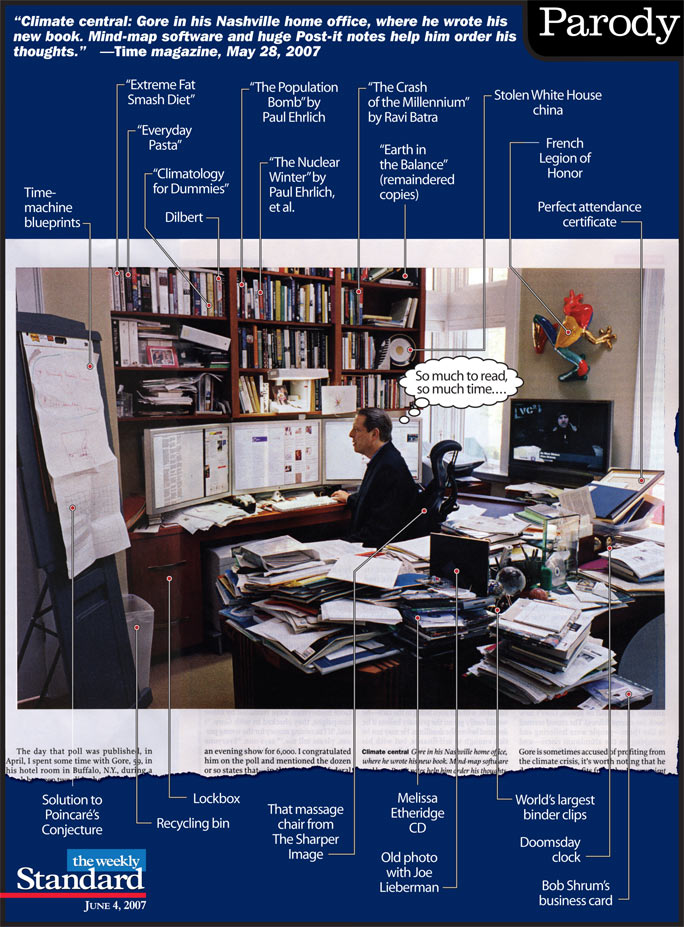 Al Gore’s home office.