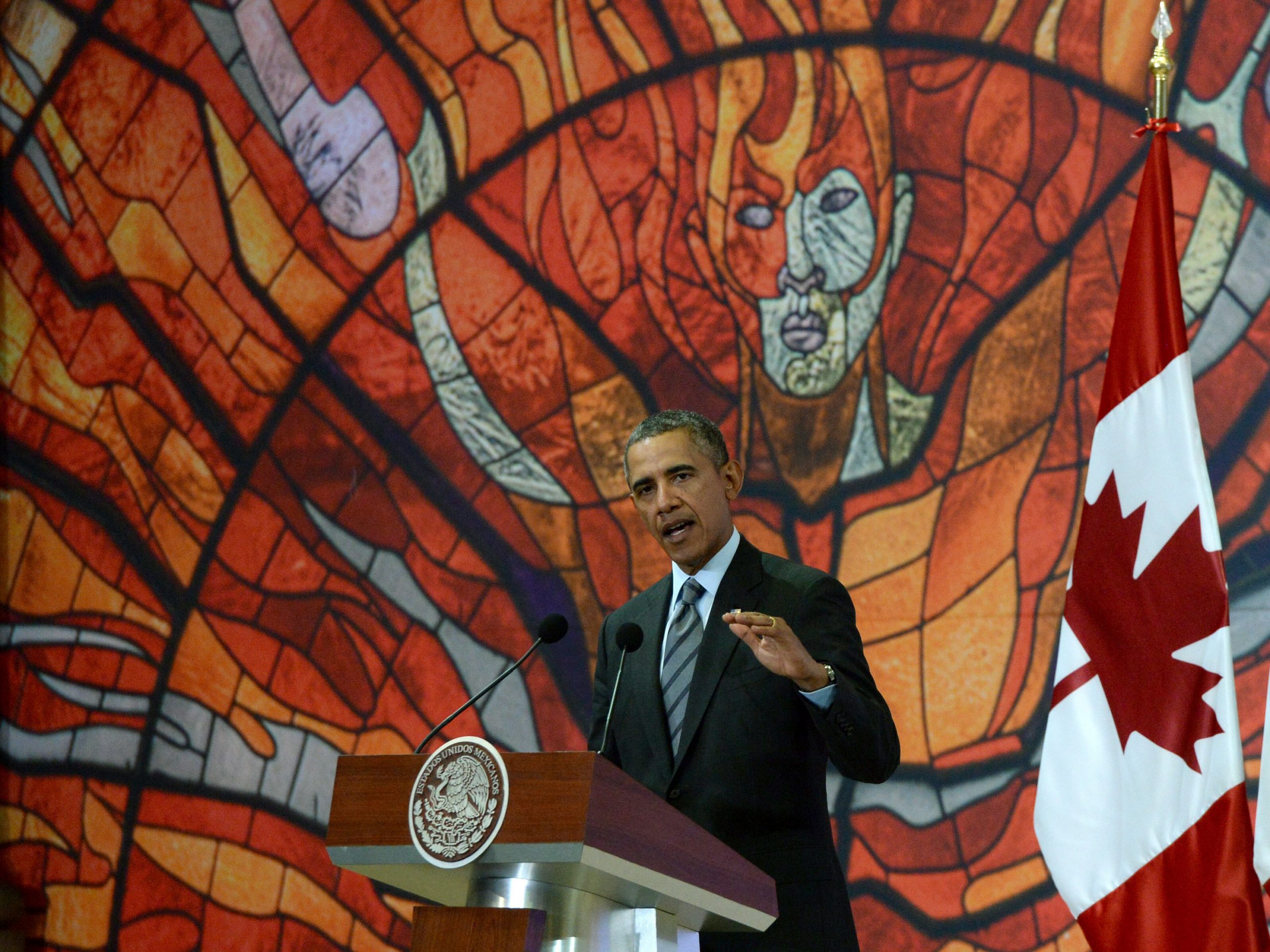 Obama finds that the world intrudes on his travels
