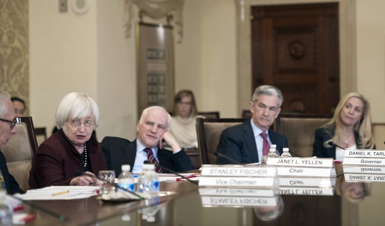 This in light of the Fed having carried out two interest rate increases in recent months. (AP Photo/Cliff Owen)