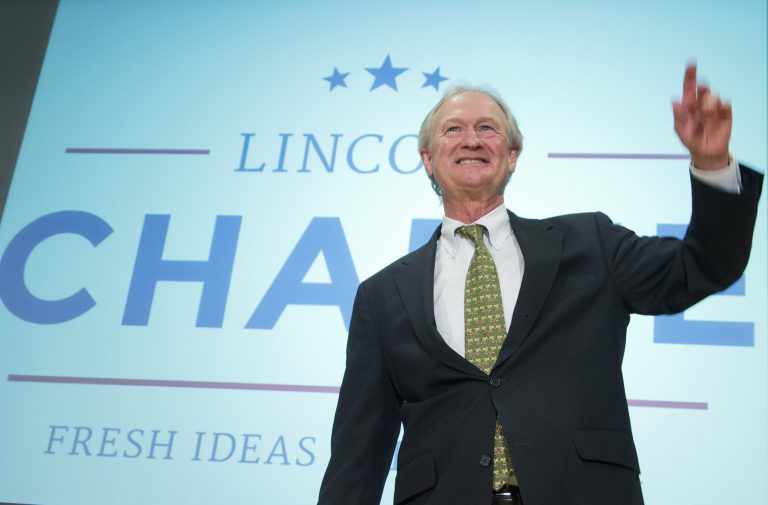 Chafee could take some hints from President Obama, who cleverly found a way to package the same Euro-envy in star-spangled rhetoric. (AP)