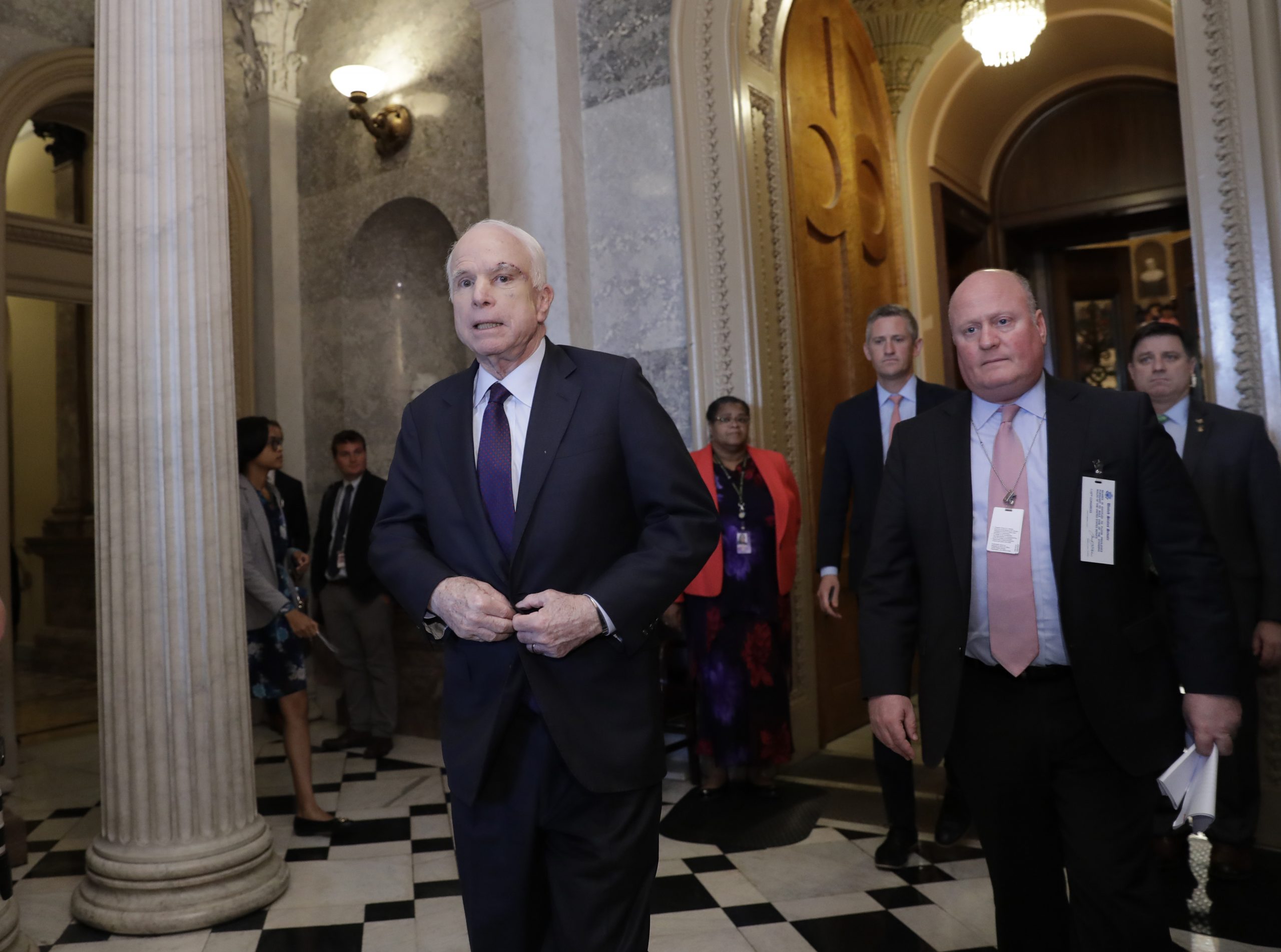 John McCain to Democrats: Pause the healthcare debate and focus on the defense bill