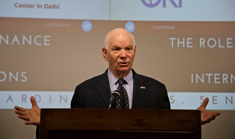 Sen. Ben Cardin of U.S. Foreign Relations Committee writes, 