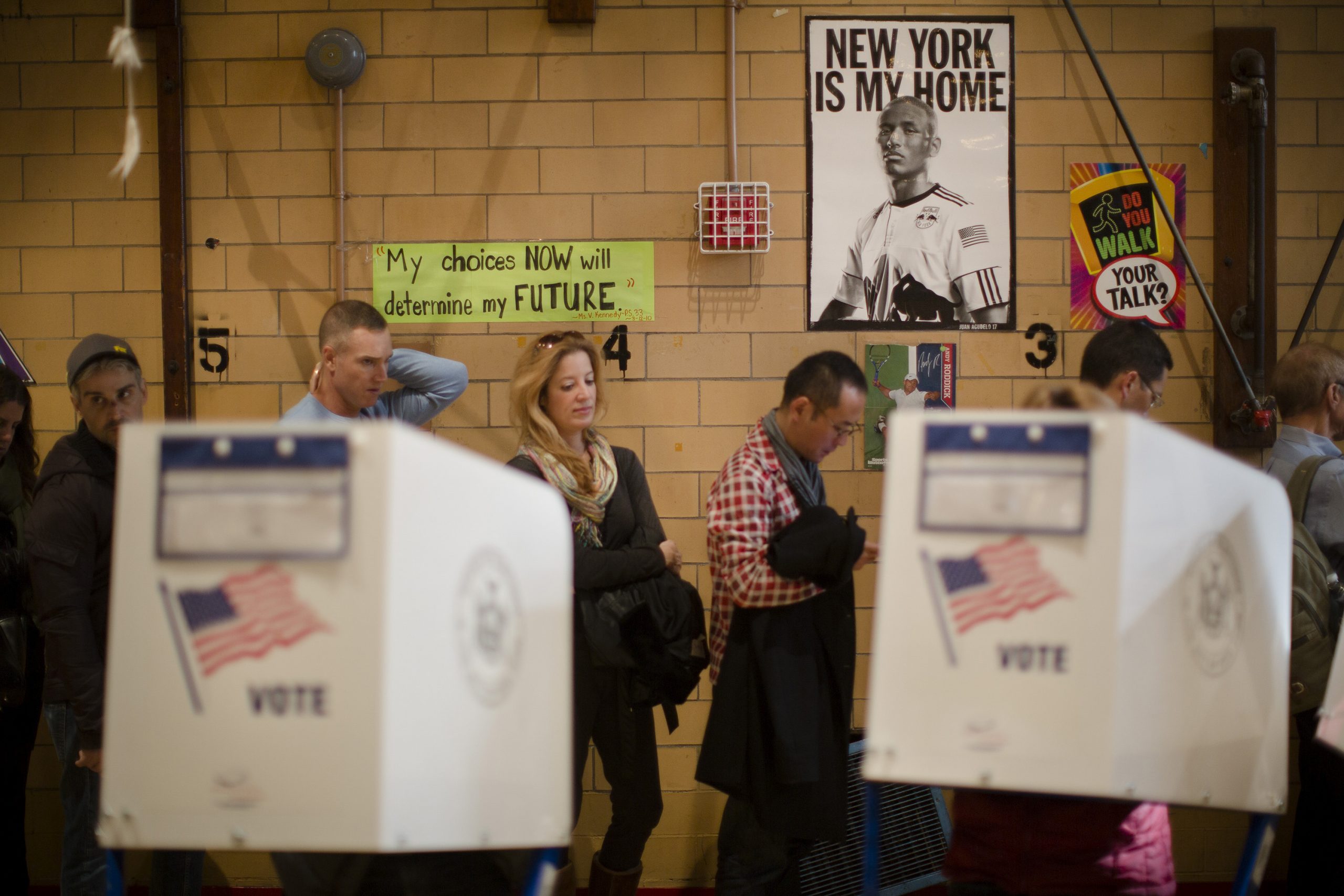 One-fifth to one-third of respondents to New York Times/Kaiser polls say they didn’t vote in 2012