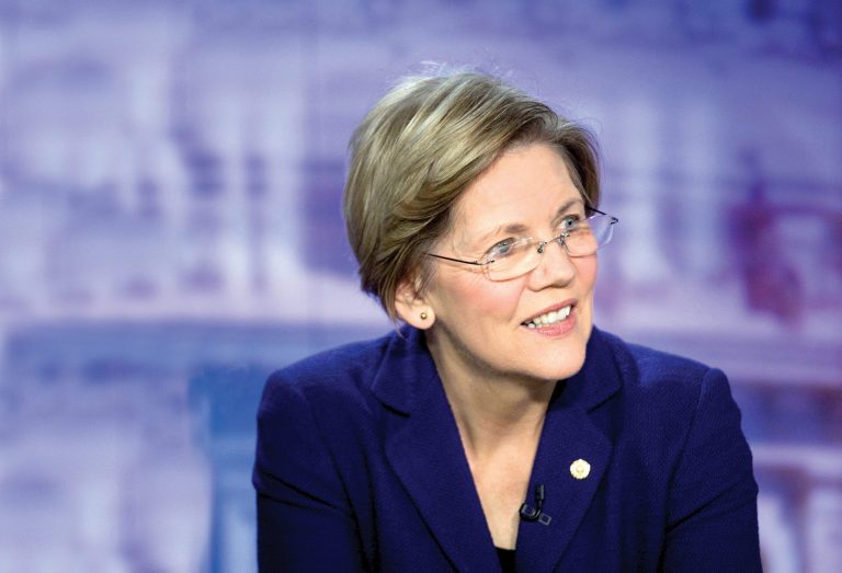 Senator Elizabeth Warren, a Democrat from Massachusetts.