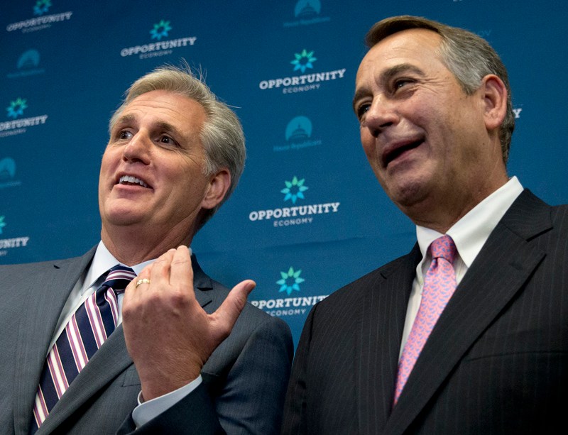GOP splits budget vote 2-to-1