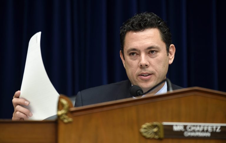 House Oversight and Government Reform Committee Chairman Rep. JasonÂ Chaffetz is the chief author of the Remote Transactions Parity Act, which would force retailers to begin collecting sales taxes.Â (AP Photo/Susan Walsh)