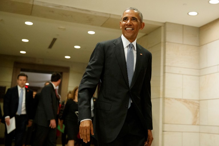 President Obama working overtime to push through major initiatives before leaving office. (AP Photo/Evan Vucci)