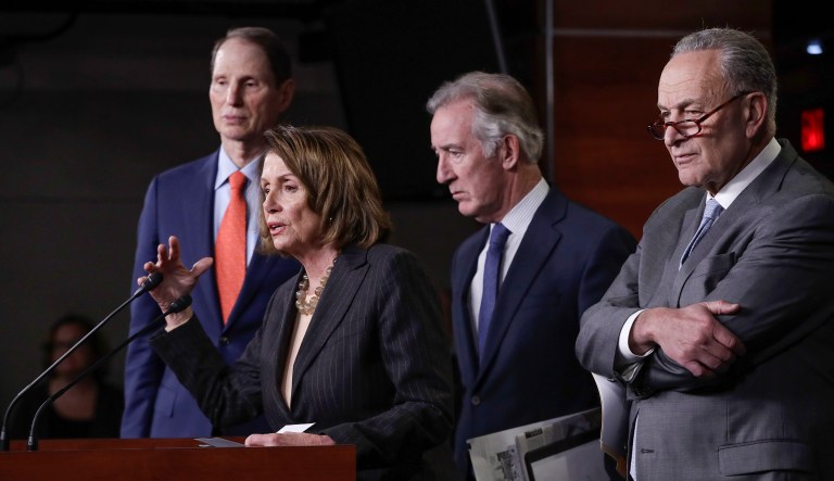 President Trump calls congressional Democrats 