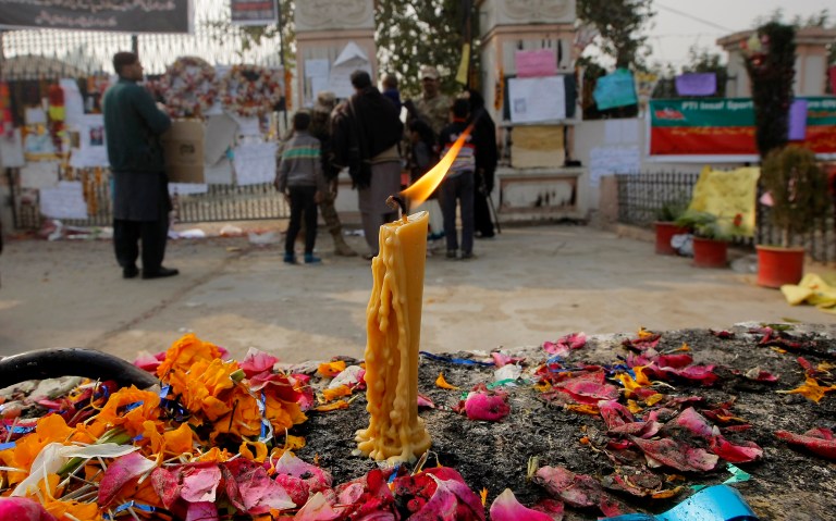 State named Jama'at ul Dawa al-Qu'ran, or JDQ, and the Tariq Gidar Group. (AP Photo/Muhammad Sajjad)