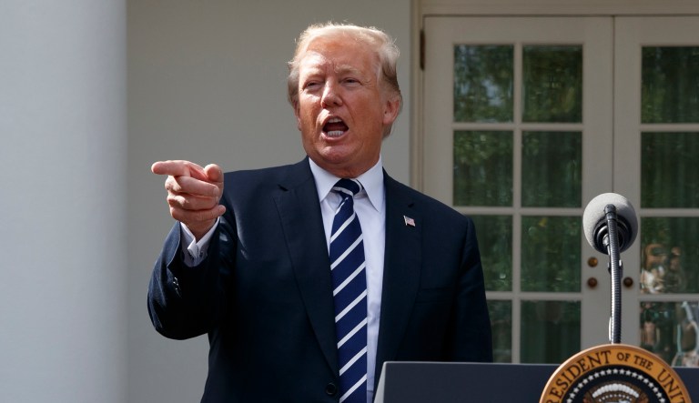 A top Republican senator said President Trump 