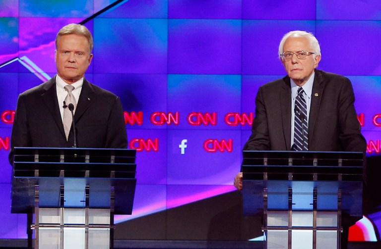 Webb told Sanders that his dream of a political revolution is probably not 