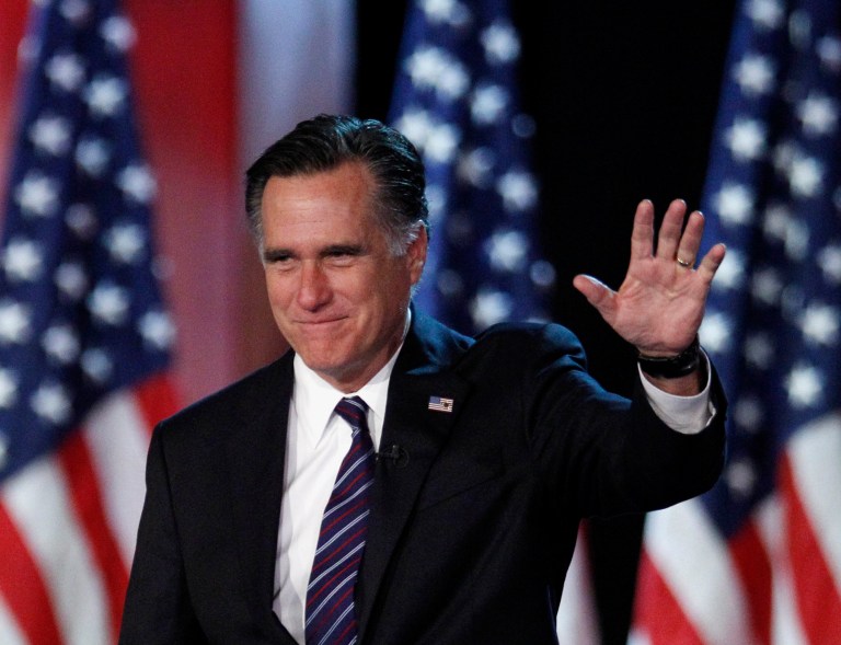 Former presidential candidate Mitt Romney took issue with the President Obama's repeated promise over the past three years that 