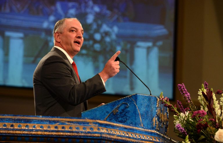 The program has had to withhold tuition funds from students who had just been accepted this school year. (Patrick Dennis/Baton Rouge Advocate via AP, Pool)