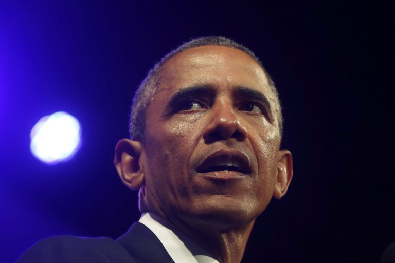 President Obama speaks in Charlotte, N.C., on Tuesday. (AP Photo/Charles Dharapak)