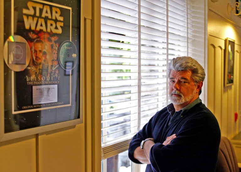 George Lucas issued a statement apologizing for referring to Disney in such a derogatory way. (AP Photo/Eric Risberg, File)