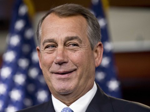 House Speaker John Boehner saw larger than average number of House incumbents reelected. AP Photo