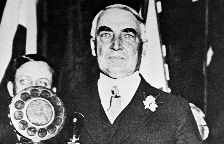 Warren G. Harding was a reasonably effective and highly popular president and not a buffoon. (AP file)